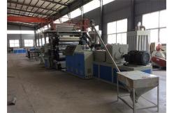 China Artificial PVC Plastic Sheet Extrusion Line for PVC Marble Sheet Making Machine supplier