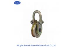 China 20KN Tower Erection Tools Steel Hoisting Tackle Pulley Block For Construction Line supplier