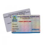 Customization  PVC ID Card Plastic Identification Card Embossing / Foil Stamping for sale