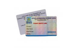 China Customization  PVC ID Card Plastic Identification Card Embossing / Foil Stamping supplier
