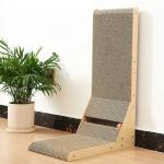 High Density Cat Scratch Board L Shaped Large Cat Scratcher Cardboard for sale