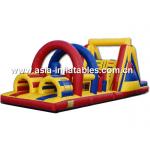 Outdoor Softplay, Inflatable Obstacle Challenge Games In Playground for sale