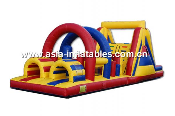 Outdoor Softplay, Inflatable Obstacle Challenge Games In Playground