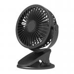 Plastic Rechargeable Clip Fan USB Powered Mini Portable Fan Clip 3600mAh for sale