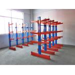 Double Side Industrial Cantilever Racking System For Raw Material Storage