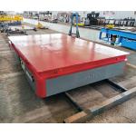 Heavy Load 10 Tons Battery Powered Rail Transfer Trolley With Remote Control for sale