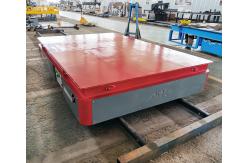 China Heavy Load 10 Tons Battery Powered Rail Transfer Trolley With Remote Control supplier