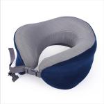 Travel Accessories Memory Foam Neck Roll Pillow For Neck Pain , Long Life for sale