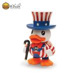 B.Duck Child Safety And Kawaii Little Yellow Duck Coin Saving Bank Rubber Toy for sale