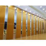 Decorative Interior Sliding Door Material Office Partition Walls With Aluminium Track for sale