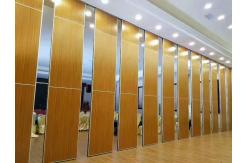 China Sound Proof Operable Folding Partition Walls for Ballroom / Hotel 85 mm Thickness supplier