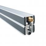 Multifunctional Automatic Door Bottom Sweep With Fully U Shape Silicone Strips