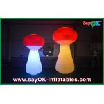 Air Blown Inflatable Orange Lighting Event Inflatable Mushroom