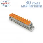 10 Pairs Krone Disconnection Module / Double Side Electrical Terminal Block