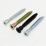 Flat Head Drive Self Tapping Euro Screw Hexagonal Wood 6.3x50 Furniture Confirmat Screw 7x50 Cabinet Connecting Confirma for sale