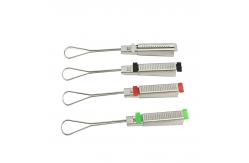 China Optical Fiber Cable Drop Wire Clamp Flat Structure Stainless Steel supplier