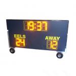 LED Football Stadium Scoreobard In Yellow Color For Soccer And Rugby Match for sale