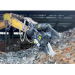 CAT230 Excavator Metal Shears Scrap Shear Attachment With Replaceable Blade