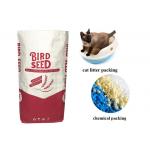 Moisture Proof Dog Feed Square Bottom Paper Bag Cat Litter Animal Feed Seed For Bird for sale