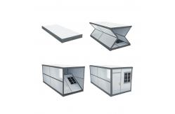 China Easy Installation Folding Container House Customized Fold Up Container Homes supplier