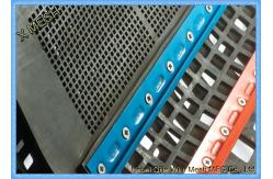 China 25mm Mining Screen Mesh , Polyurethane Screen Mesh Yellow Fit Coal Industrial supplier