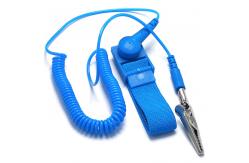 China 10mm Snap Leko Elastic Anti Static ESD Wrist Strap Band With Wireless Custom supplier