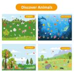 Large Reusable Stickers Book 200 Plus Repositionable Kids Exceptional Learning for sale
