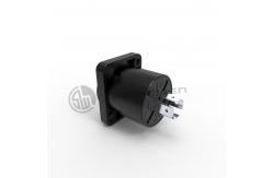 China Chassis 4 Pin Speaker Male Connector Plastic D Shape Latch Lock supplier