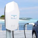 Wall Hanging 4.3'' LCD EV Wallbox Car Charger AC 220V 50Hz for sale
