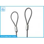 Safety Lanyard Tool Cable Ends Wire Rope Loop For Wire Suspension Systems