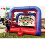 Inflatable Ball Game Carnival Inflatable Sports Games Batter Up Teeball Baseball Shooting for sale