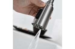 China Extendable flexible spout kitchen tap Single Lever Mixer with 35mm Ceramic cartridge supplier