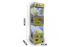 China Mini Doll clamp Toy Claw Machine Tabletop Coin Operated Games US PLUG supplier