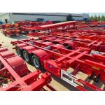 CIMC Vehicle transport 2/ 3 Axle Skeleton Semi-trailer for sale