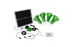 China Portable Spotlight 25W Solar Home Lighting System For Outdoor Camping supplier