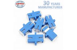 China SM SC / UPC Simplex Fttx Multimode Fiber Coupler With Translucent Dust Cap supplier