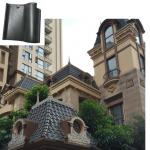 Clay Roof Tile House Roofing Shingles Ceramic Spanish Mold S Tiles 220*220mm for sale