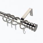 Aluminum drapery Brackets Curtain Hook Extenders Handle Rod Set for sale