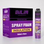 750ml Spray PU Foam Flame Retardant Polyurethane Expanding Foam Lightweight for sale