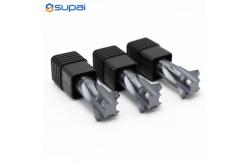 China Solid Carbide Custom End Mills 4 Flute Milling Cutter Raw Material supplier