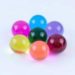 dia18mm -dia200mm Acrylic Resin Ball Large Clear Contact Juggling Ball for sale