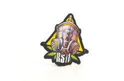 China Plastic Die Cut Custom Shaped Mylar Bags 3.5g Pack Irregular Smell Proof supplier
