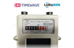 China LoRaWAN Remote Transmission Wireless Gas Meter For Gas Resource Management supplier