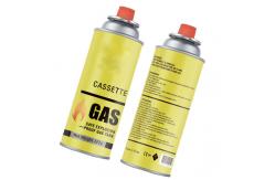 China Durable Butane Gas Vessel with Customized Logo and Tinplate Construction supplier