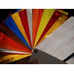 Moisture Proof 1.22m Engineering grade prismatic Reflective Vinyl Sticker With 36um PET Filim Liner for sale