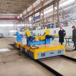 Explosion Proof Two Car Linkage Special Track Transfer Cart For Spray Booth