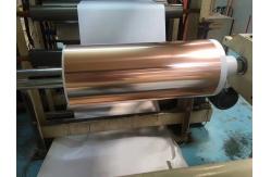 China High Precision Ultra Thin Copper Foil Under 0.025um 8um Roughness SGS Approval supplier
