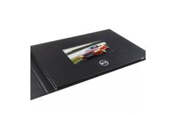 China Automotive Industrial LCD Video Brochure Card With Rechargeable Battery Integrated LCD Screen supplier