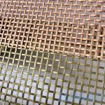 Customizable Ornadental Architectural Screen Mesh Galvanized Finish