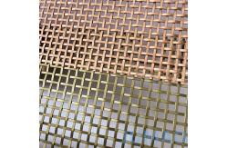 China Customizable Ornadental Architectural Screen Mesh Galvanized Finish supplier